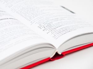 libro aperto dettaglio